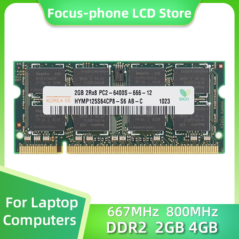 Ram Tablet Accessories - DDR2 2GB 4GB 667MHz 800MHz 2R