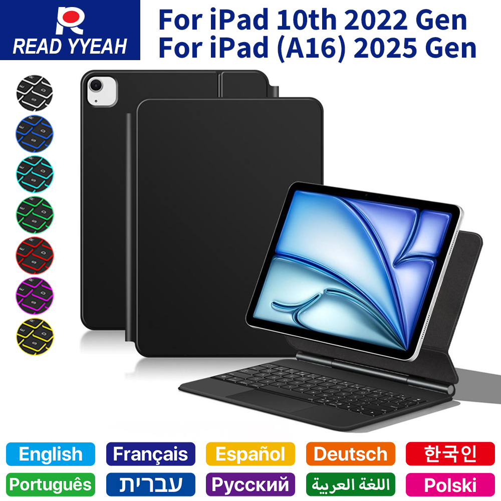 Tablet Accessories Keyboard - 2026 iPad 10 11. Nesil için