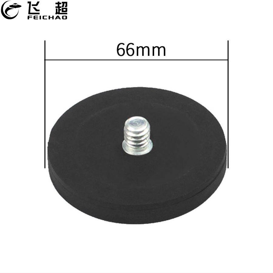 Ram Tablet Accessories - 1 adet D66mm/D43mm mıknatıs tabanı kauçuk