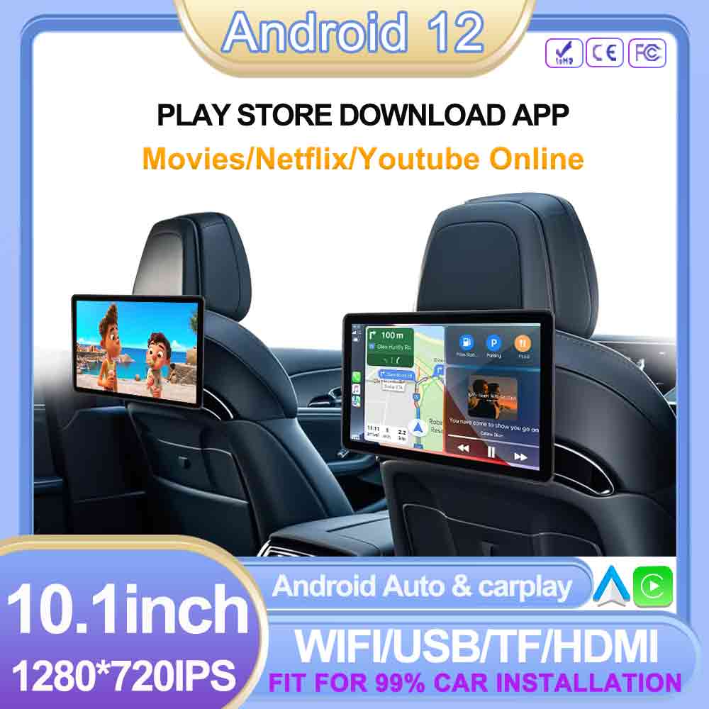Ram Tablet Accessories - 1280*720 HD Araba Kafalık Monitör Tablet
