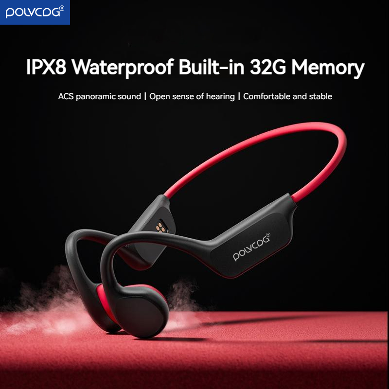 Wired Earphone Lightning - POLVCDG Kemik İletimli Kulaklık X7 IPX8