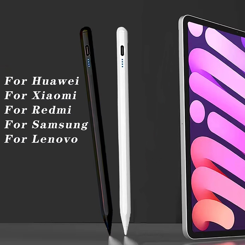 Samsung Tablet With Accessories - Evrensel Dokunmatik Ekran Kalemi Manyetik Adsorpsiyonlu