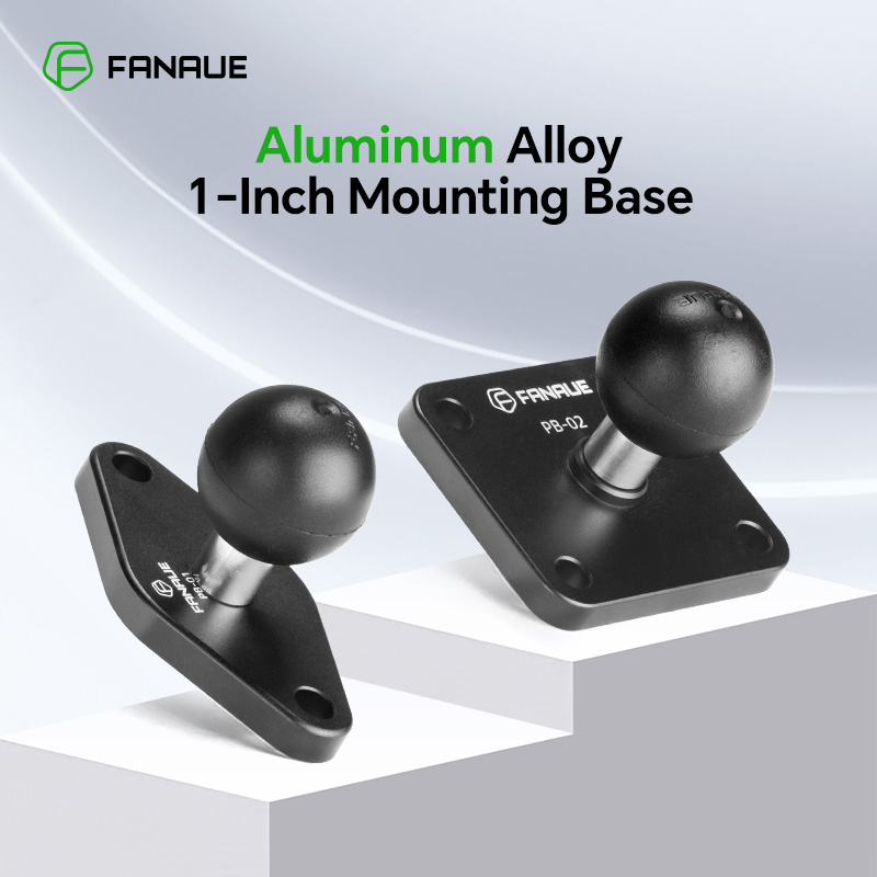 Ram Tablet Accessories - FANAUE 1 İnç Top Adaptörü Alüminyum