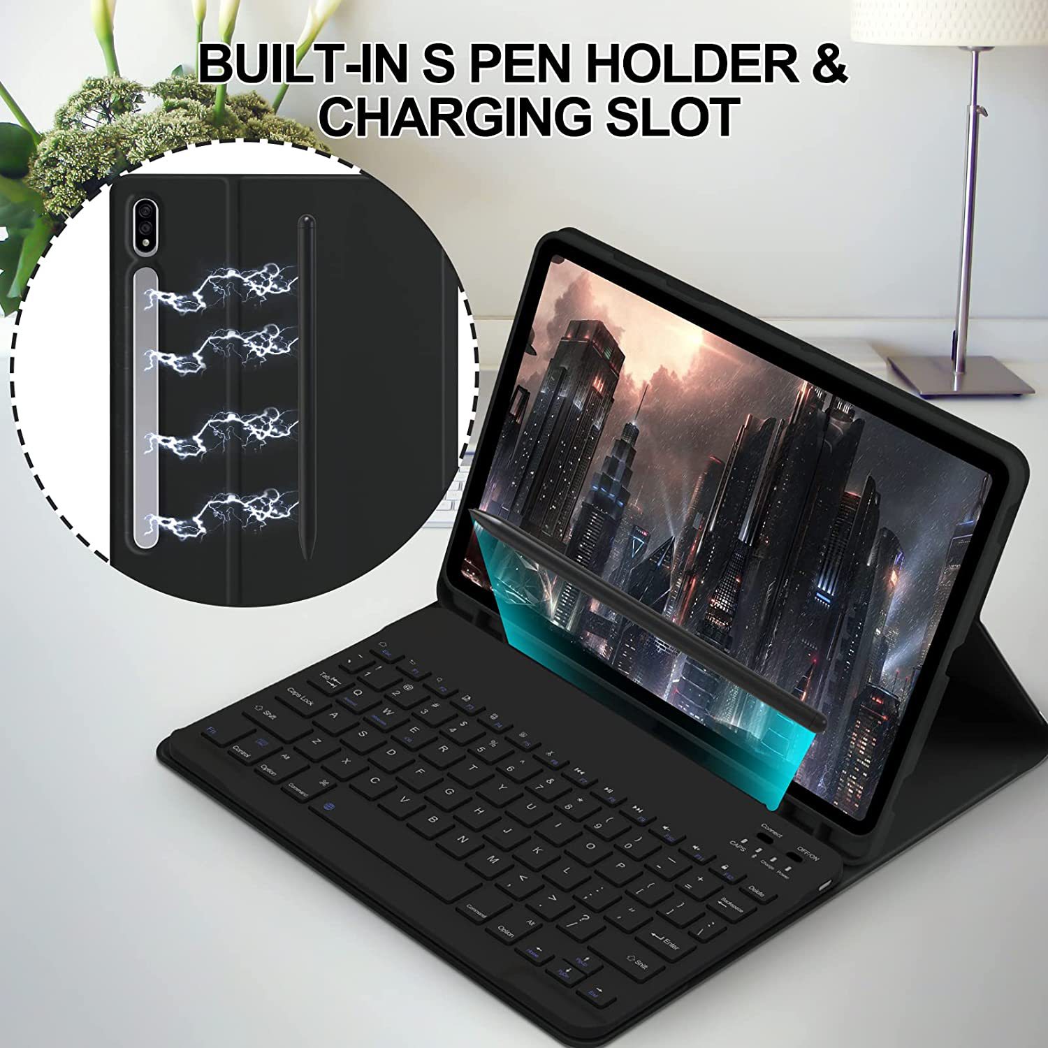 Samsung Galaxy Tab S9 Artı 12. - Samsung Tablet Keyboard Accessories incelemesi ve fiyatı
