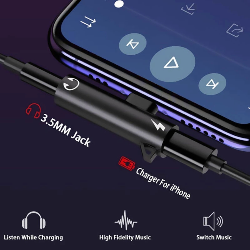 2 In1 Adaptör Splitter iPhone  - Wired Earphone Lightning incelemesi ve fiyatı
