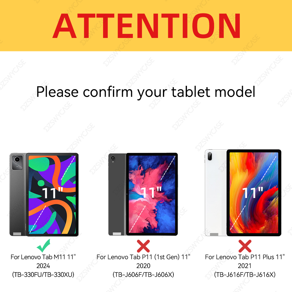 Lenovo Tab M11 11 İnç 2024 TB- - Lenovo Tablet M11 Accessories incelemesi ve fiyatı