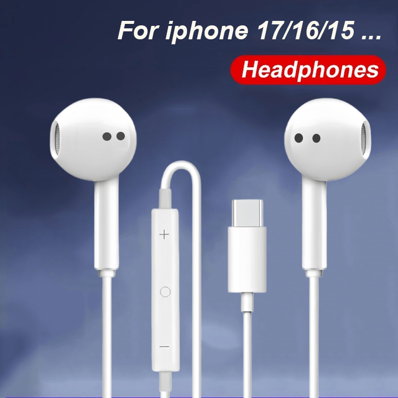 Apple iPhone 15 14 13 Pro için - Wired Earphone Lightning incelemesi ve fiyatı