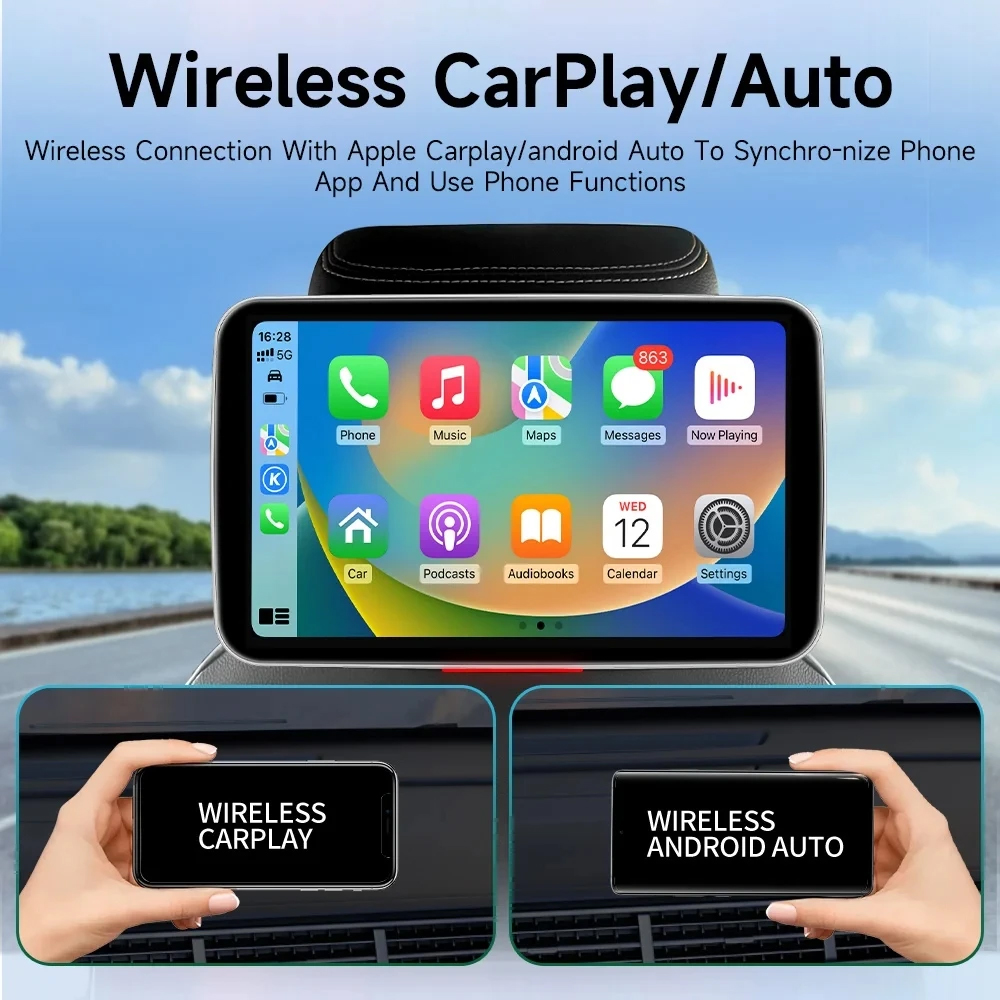 1280*720 HD Araba Kafalık Moni - Ram Tablet Accessories incelemesi ve fiyatı