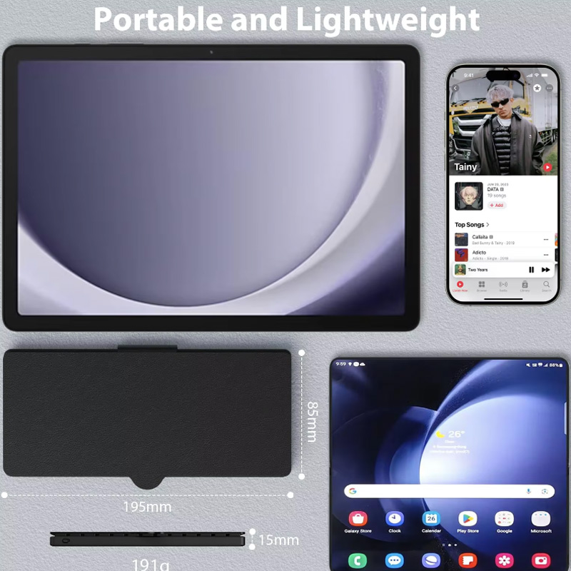 Mini Katlanabilir Bluetooth Kl - Tablet Accessories Keyboard incelemesi ve fiyatı