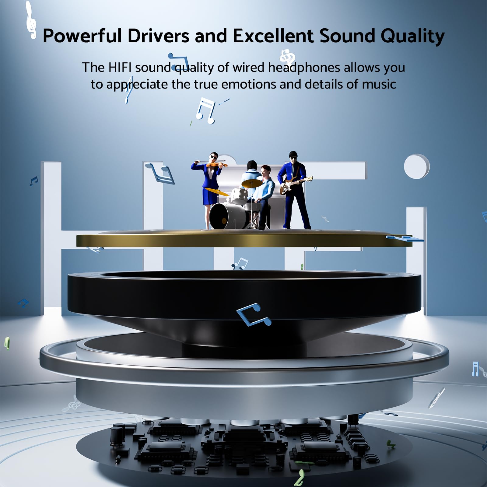 HiFi surround kulaklıklar bas  - Xiaomi Tablet Accessories incelemesi ve fiyatı