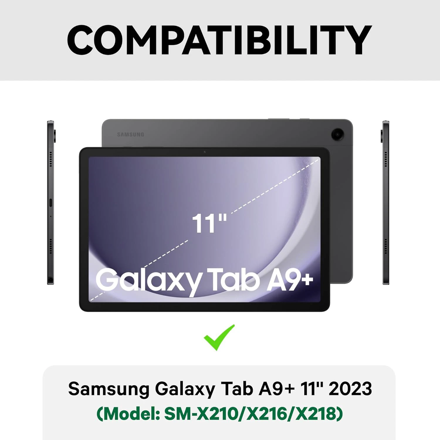 Samsung Galaxy Tab A9 Plus A9+ - Samsung Tablet Keyboard Accessories incelemesi ve fiyatı