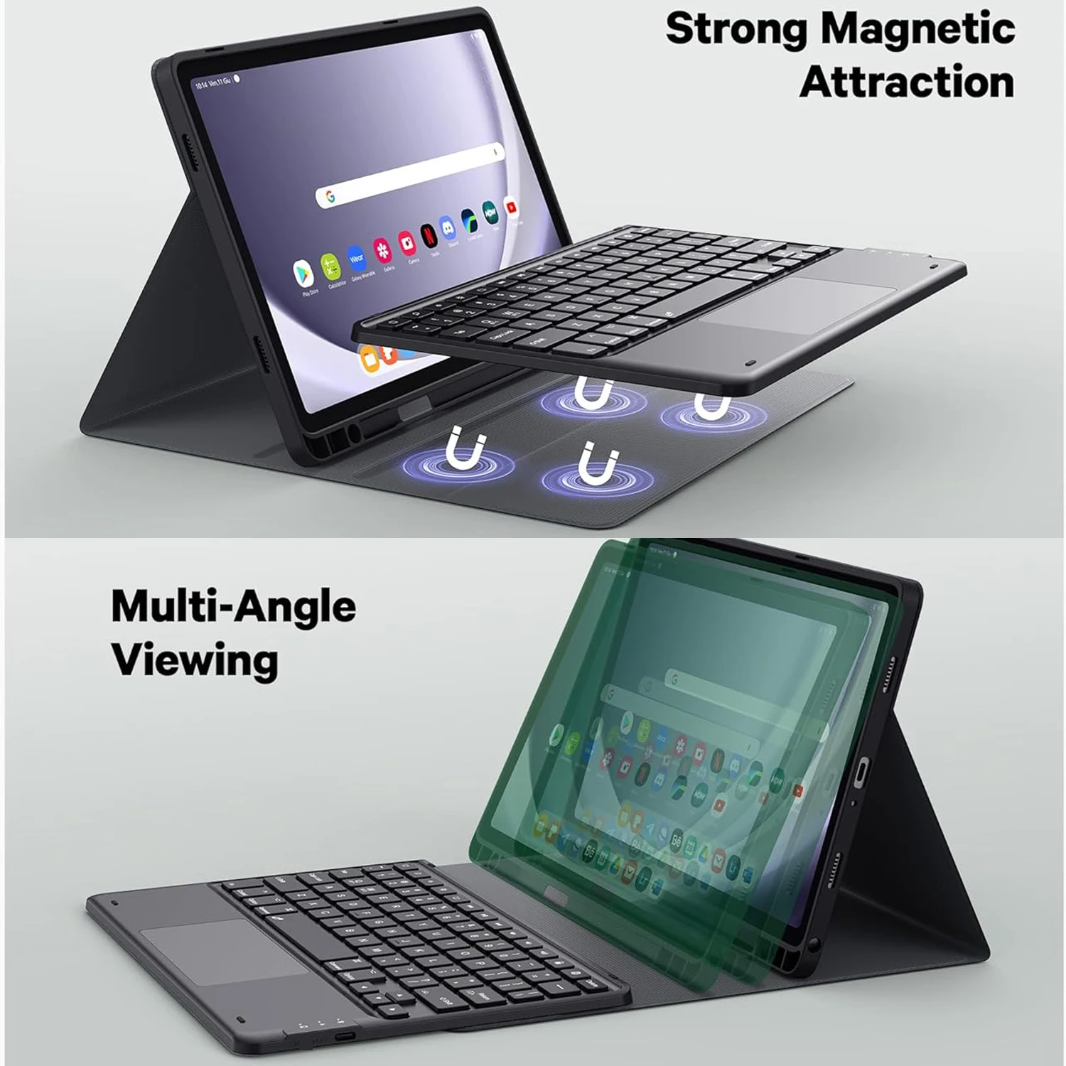 Samsung Galaxy Tab A9 Plus A9+ - Samsung Tablet Keyboard Accessories incelemesi ve fiyatı