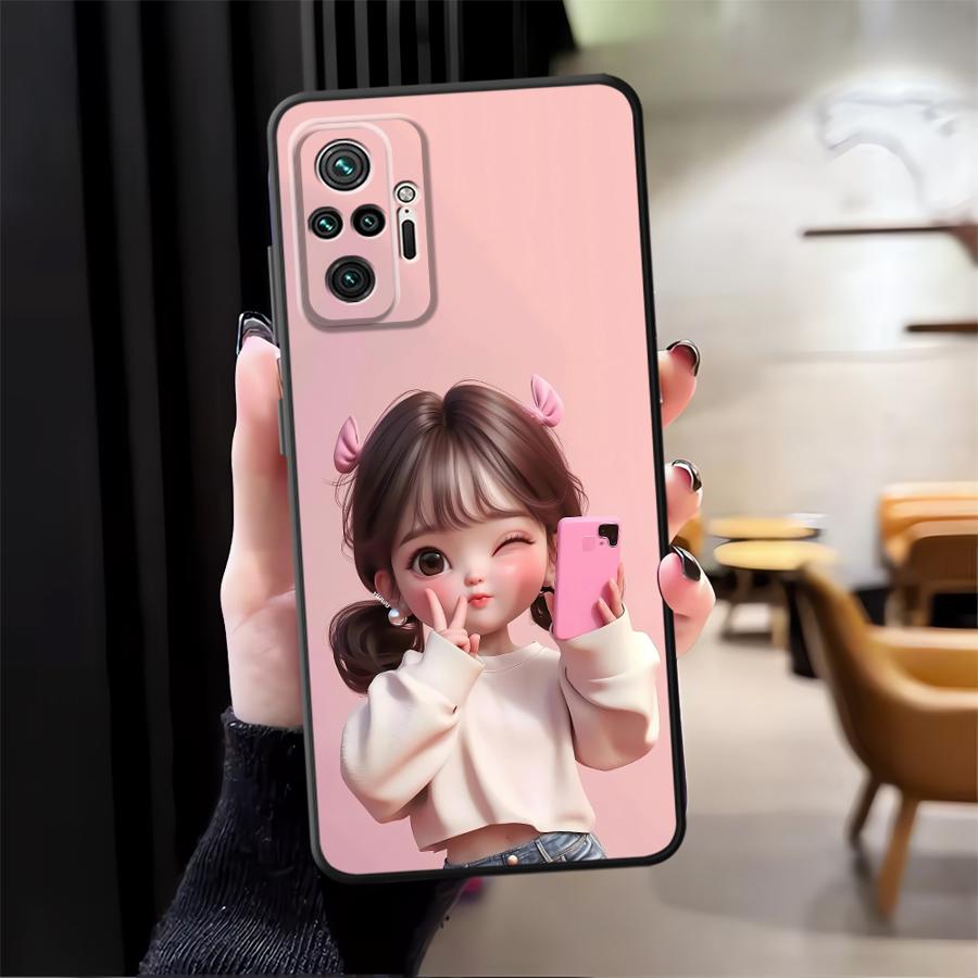 Karikatür Kız Desenli Telefon  - Tablet Accessories For Girls incelemesi ve fiyatı