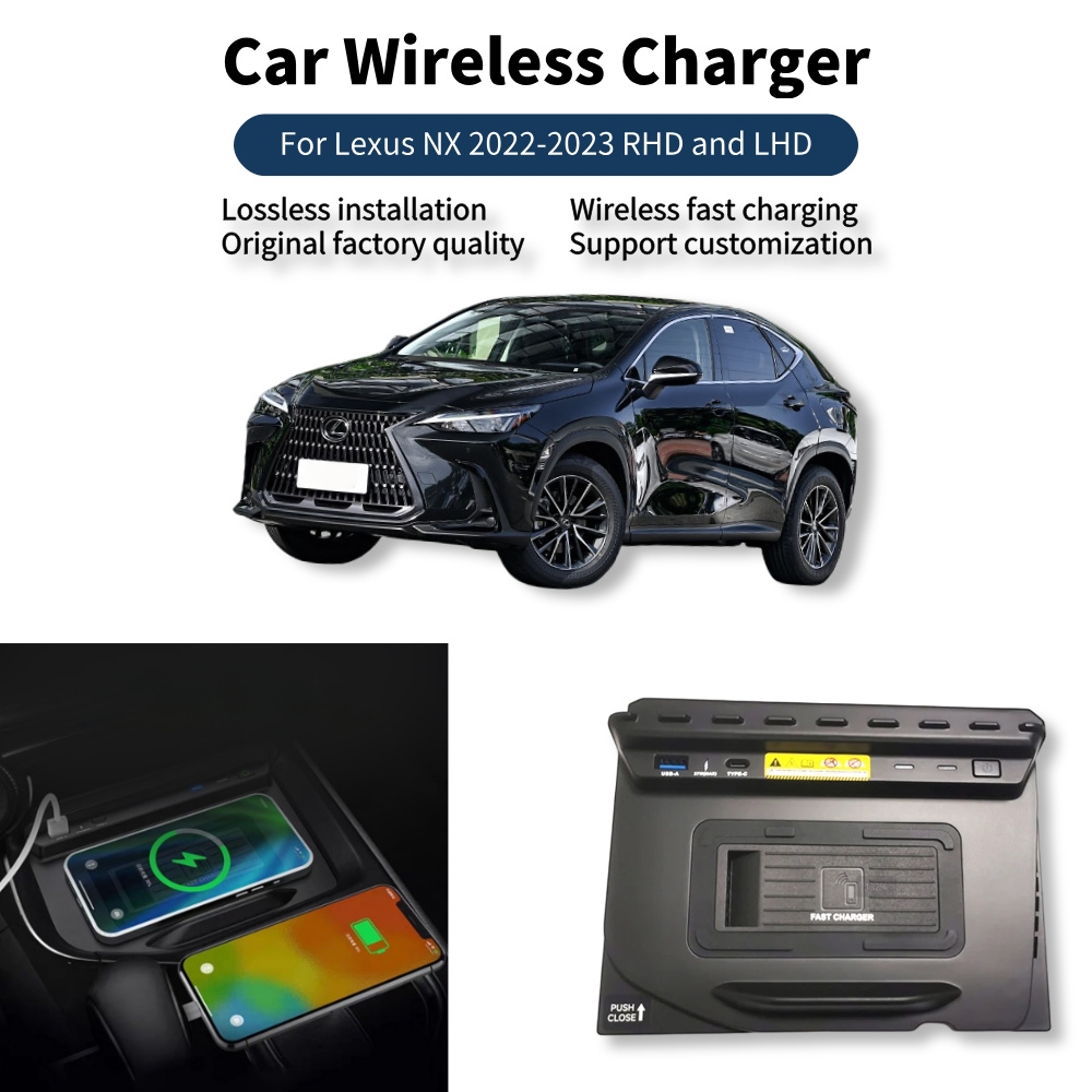 MOCENDO LEXUS NX 2022-2023 içi - Wireless Charging Pad incelemesi ve fiyatı
