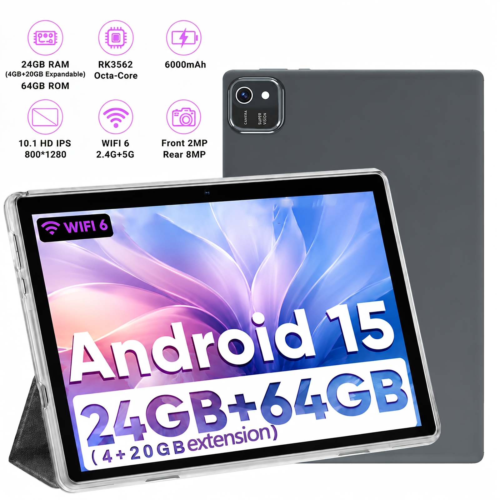 10.1 inç 2'si 1 arada Android1 - Ram Tablet Accessories incelemesi ve fiyatı