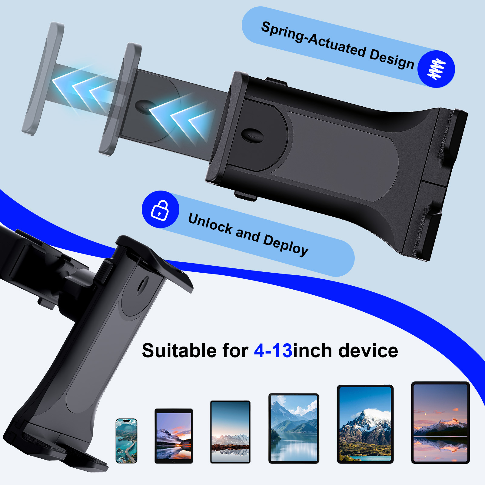 Evrensel Araç Tablet Standı CD - Xiaomi Tablet Accessories incelemesi ve fiyatı