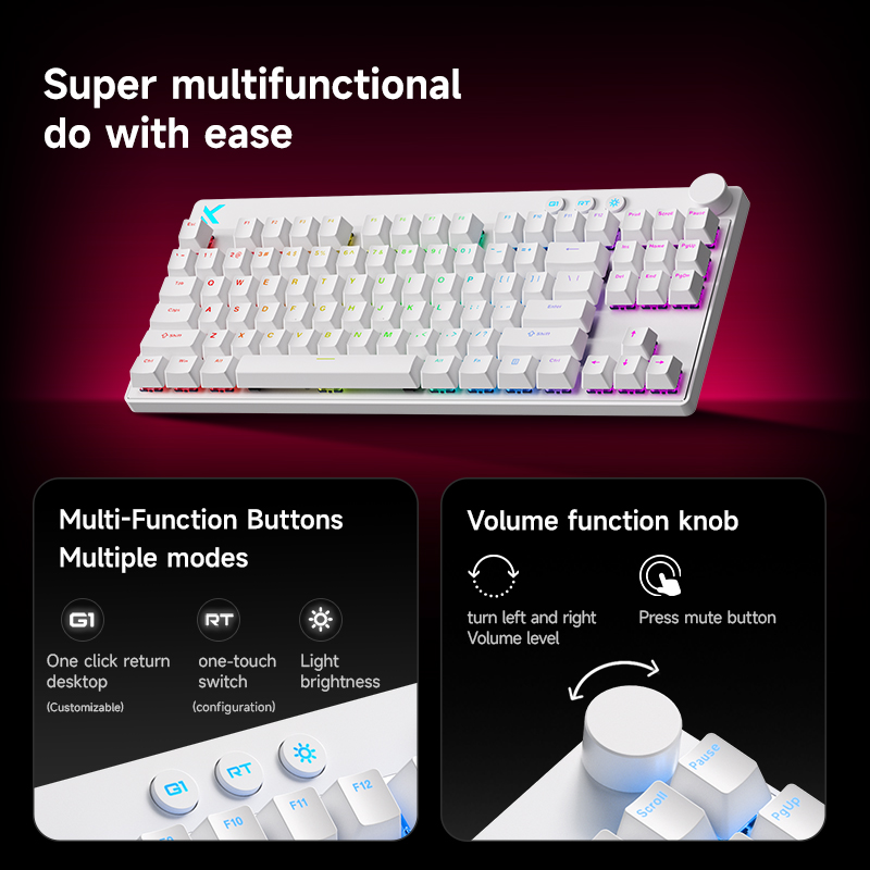 Mchose Mix87 Manyetik Anahtarl - Tablet Accessories Keyboard incelemesi ve fiyatı